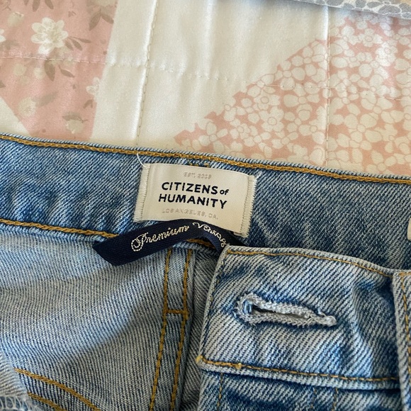 Citizens of Humanity Daphne Crop Jeans, Color: Checkmate Size 26 - Picture 7 of 7